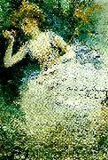 Carl Larsson herdinna oil painting artist